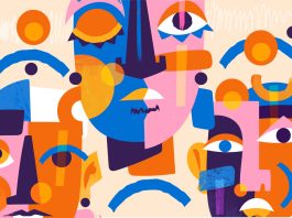 art shapes abstract